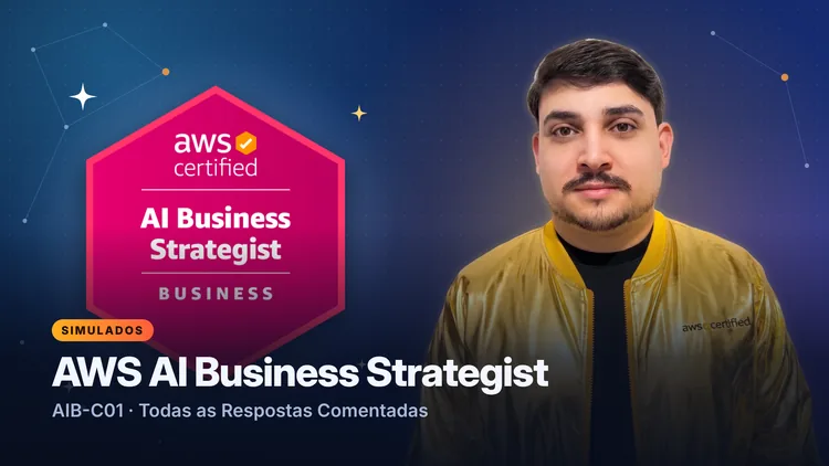 Capa do curso de simulados AWS Certified AI Business Strategist (AIB-C01)